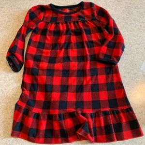 2T Girls Pajama Dress